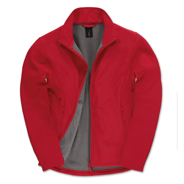 Id.701 Softshell / Men Red / Warm Grey M Id.701 Softshell / Men Red / Warm Grey M