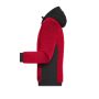Men's Padded Hybrid Jacket red-melange/black XS