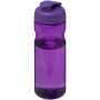 H2O Active® Base 650 ml sportfles met flipcapdeksel - Paars