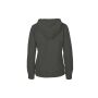 LADIES HOODIE WITH ZIP, CHARCOAL, XS, NEUTRAL LADIES HOODIE WITH ZIP, CHARCOAL, XS, NEUTRAL