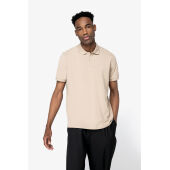 Ecologische herenpolo in piquétricot Sea Blue 4XL