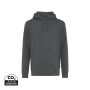 IQONIQ Torres gerecycled katoen hoodie ongeverfd, heather anthracite (XS)