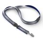 Afneembare polyester keycord met reflecterende overlay