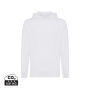 IQONIQ Rila lichtgewicht gerecycled katoen hoodie, recycled white (L)