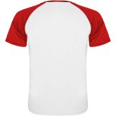 Indianapolis sportshirt met korte mouwen voor kinderen - Wit/Rood - 8
