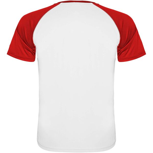 Indianapolis sportshirt met korte mouwen voor kinderen - Wit/Rood - 8 Indianapolis sportshirt met korte mouwen voor kinderen - Wit/Rood - 8
