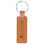 Sleutelhanger P02052, Leder, Cognac