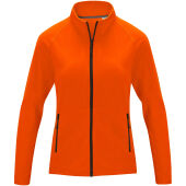 Zelus dames fleece jas - Oranje - XXL