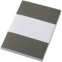 Novella Austen A6 notitieboek met zachte cover, 100 vellen - Grijs
