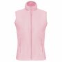 Bodywarmer van microfleece dames pale pink 4XL