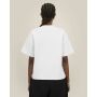 Hazener - Het unisex relaxed interlock T-shirt - White (XL) Hazener - Het unisex relaxed interlock T-shirt - White (XL)