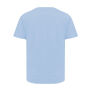 IQONIQ Yala dames lichtgewicht gerecycled katoen t-shirt, sky blue (XXS)