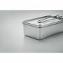 TAMELUNCH - Roestvrijstalen lunchbox - Zilver