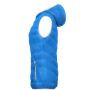 Ladies' Down Vest blue/silver XXL
