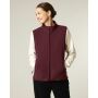 Stella Quester - De dames fleece bodywarmer - Burgundy (XXL)