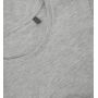 T-shirt | biologisch katoen | dames - Lichtgrijs gemêleerd, S