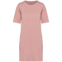 Ecologische verwassen T-shirtjurk Washed Petal Rose XS Ecologische verwassen T-shirtjurk Washed Petal Rose XS