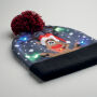 SHIMAS LIGHT - Gebreide kerstmuts LED - Blauw