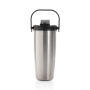 Avira Ayala RCS R-RVS duosip afsluitbare crossbody tumbler, zilver