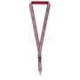 Afneembare polyester keycord met reflecterende overlay