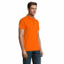 SPRING II - SPRING II HEREN Polo 210g - L - Oranje
