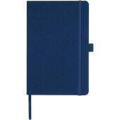 Honua A5 notitieboek van gerecycled papier met gerecyclede PET cover - Marineblauw