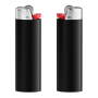 BIC® J26 Aansteker J26 Lighter BO black_BA white_FO red_HO chrome