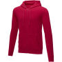 Theron heren hoodie met ritssluiting - Rood - 2XL Theron heren hoodie met ritssluiting - Rood - 2XL