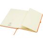 Spectrum Plus A5 hard cover notebook - Orange