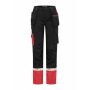 7513 WAISTPANT PGL W Black/Red C42