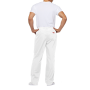 Uniseks Broek met trekkoordje standard taille White XXS