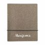 Recycled Leather Refillable Notebook A5 notitieboek - bruin