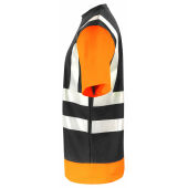 T-shirt Hi-Vis  Black/Orange 3XL