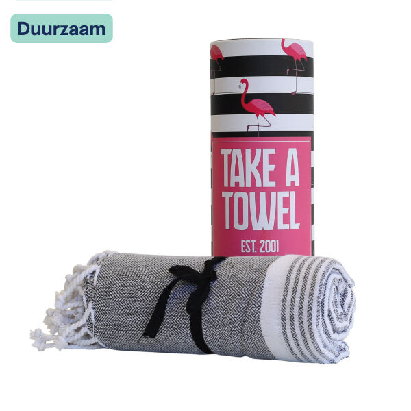 Take a Towel I Luxe Hamamdoek in koker