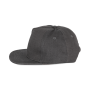 Snapback Kinderpet - 5 Panelen Dark Grey One Size