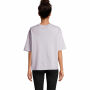 BOXY WOMEN - BOXY OVERSIZE T-SHIRT DAMES - L - Lila