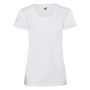 FOTL Lady-Fit Valueweight T, White, XXL