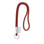 Polyester 2-kleurige koord-lanyard met full color label