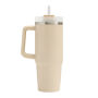 DRINK DELUXE - Vacuüm drinkbeker beige DRINK DELUXE - Vacuüm drinkbeker beige
