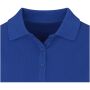 Calgary 180 g/m² damespolo met lange mouwen - Blauw - XXL Calgary 180 g/m² damespolo met lange mouwen - Blauw - XXL