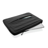 Armond AWARE™ RPET 15.6" laptop sleeve, zwart