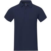 Calgary herenpolo met korte mouwen - Marineblauw - 3XL