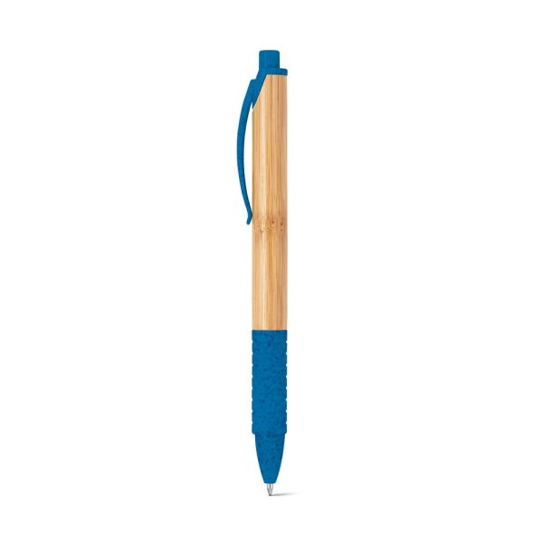 KUMA. Bamboe balpen met antislip clip