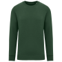 Ecologische uniseks sweater met ronde hals Forest Green XXS