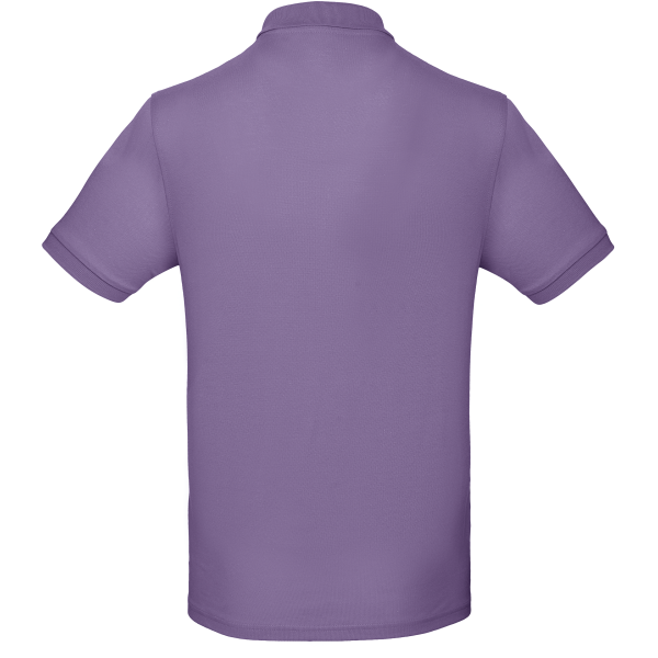 Men's organic polo shirt Millennial Lilac S Men's organic polo shirt Millennial Lilac S