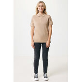 Iqoniq Yosemite gerecycled katoen pique polo, heather brown (XXS)