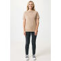 Iqoniq Yosemite gerecycled katoen pique polo, heather brown (XXS)