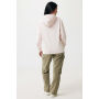 IQONIQ Yengo recycled katoen hoodie met steekzakken, cloud pink (L)