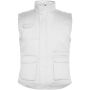 Almanzor multifunctionele werkbodywarmer met hoge kraag - Wit - M