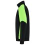 Zip Sweater Bicolor Redefined 306111 Black-Lime 3XL